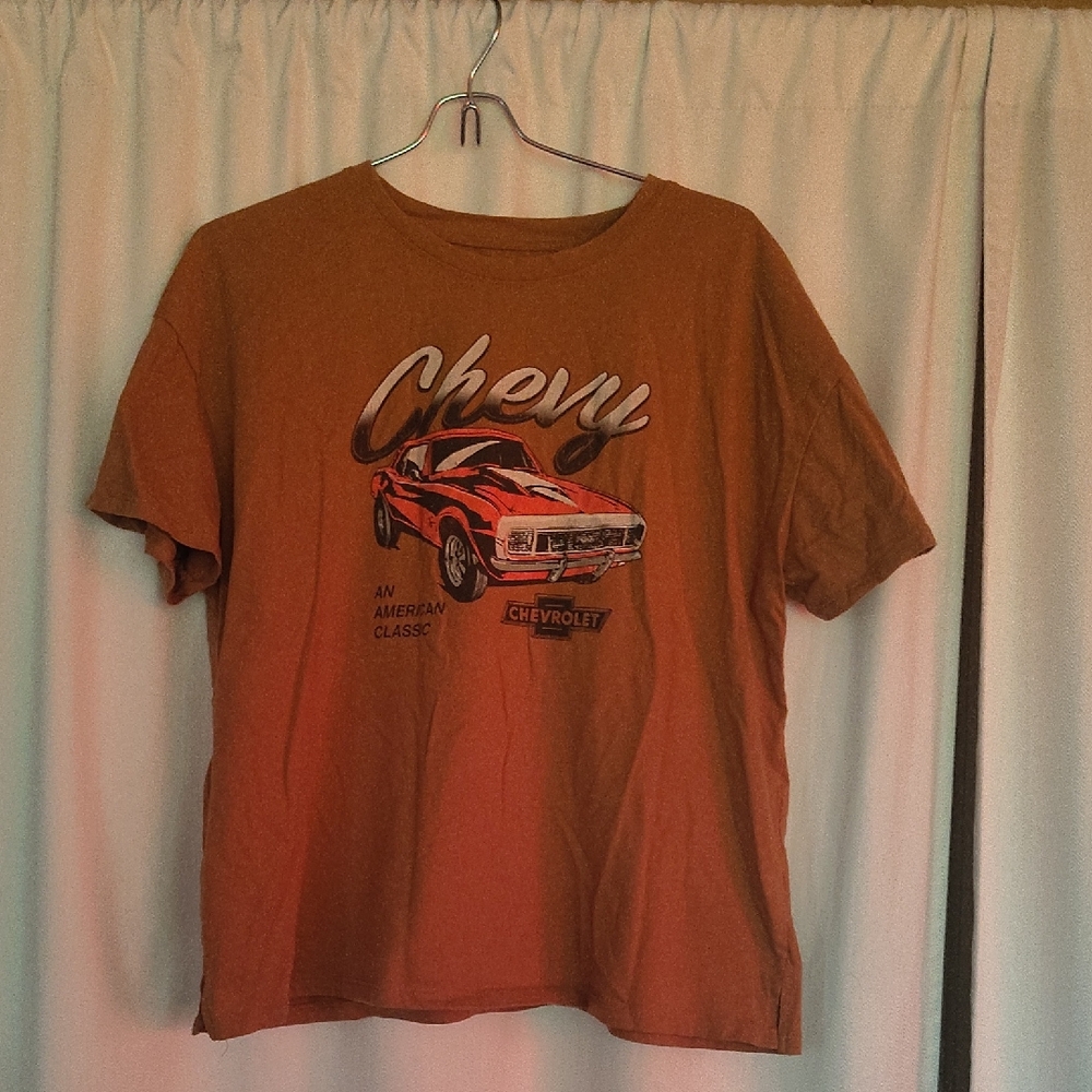 Chevy Graphic Women's Orange Tee